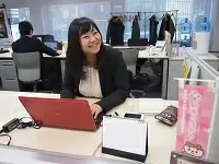 いつも笑顔と笑い声の花が咲くオフィス。メリハリをつけてイキイキと働くことができます。