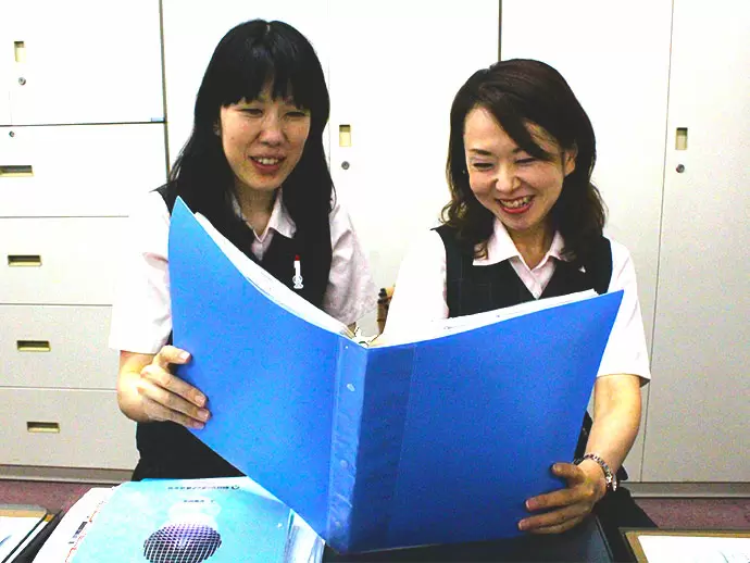 ベテラン社員がしっかりとサポートするので安心してくださいね。
