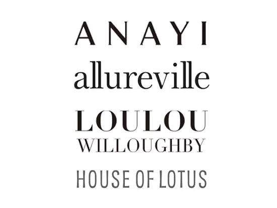 株式会社ファーイーストカンパニー 【ANAYI／allureville／HOUSE OF LOTUS】