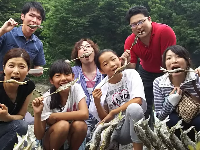 社内イベントとしてBBQを開催しています。家族も一緒に参加する社員も多数！