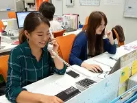 電話でのご案内もマニュアルがあるから初めてでも簡単です♪