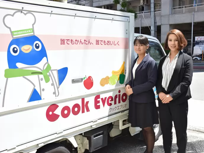 キッチンカー（専用車両）で出張デモを行います。