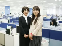 開放感のある広々としたオフィス。外国籍の社員も在籍する、グローバルな環境です！