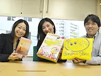 みんなでアイデアを出し合いながら、商品企画を進めています♪あなたも是非参加してください！