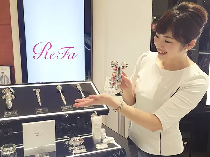 販売累計500万本を超える「ReFa」。日本発のブランドを世界へ発信していきます。