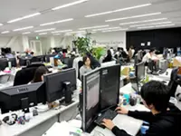 社員が充実しながら仕事に取り組めるよう、オフィス環境も整えています。