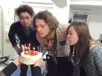 タレントとマネージャーの誕生日をお祝いすることも！ファミリー同然の関係を築いています！