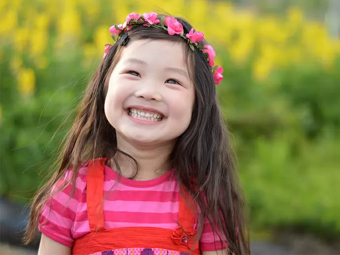 パワーの源となるのは、子どもたちの明るい笑顔。「明日も頑張ろう！」と思えます。