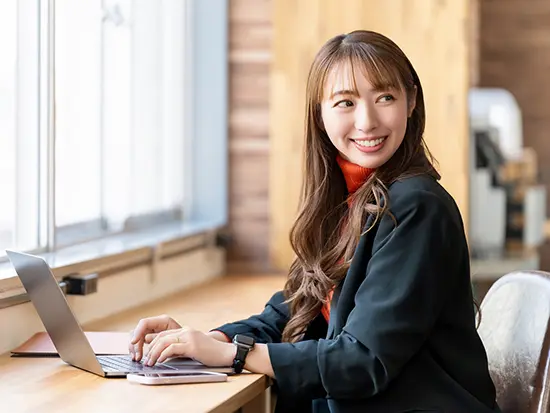 メリハリをつけて働くことで、有給休暇などもしっかり取得できます