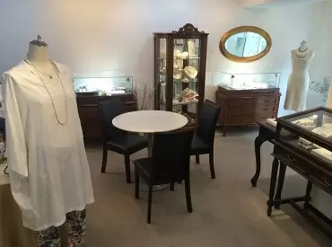 店内の接客スペース