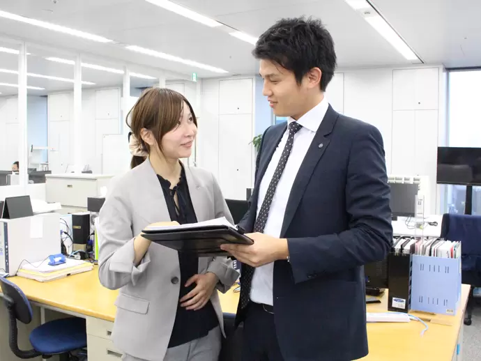 未経験スタートの先輩多数！最初に研修するのでご安心ください。