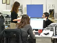 社員同士はとても仲が良く、わからないことなどがあればすぐに聞きに行ける風土です。