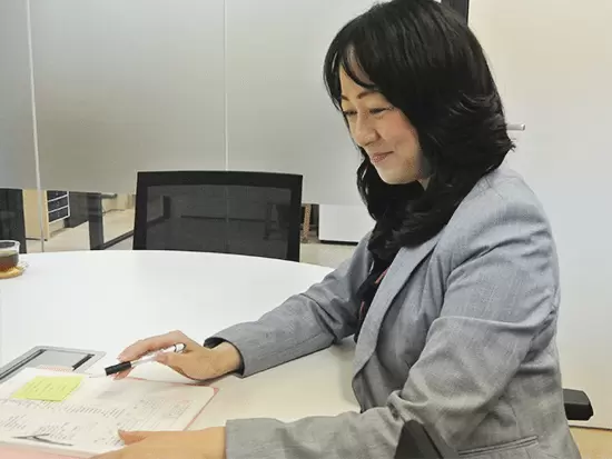 あなたの上司となる五島です。はじめはわからなくて当然。優しくお教えします！