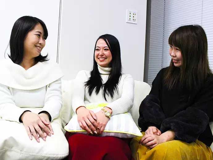 女性社員約4割！お互いに意見を出し合って日々よりよいサービスとなるよう取り組んでいます