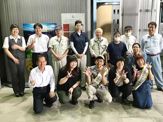 かつしかFMの取材でムーディ勝山さんと石川ことみさんがいらっしゃいました♪