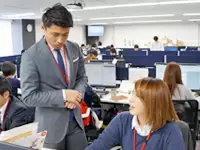 先輩社員がしっかりとサポートするので、未経験の方も安心してください。