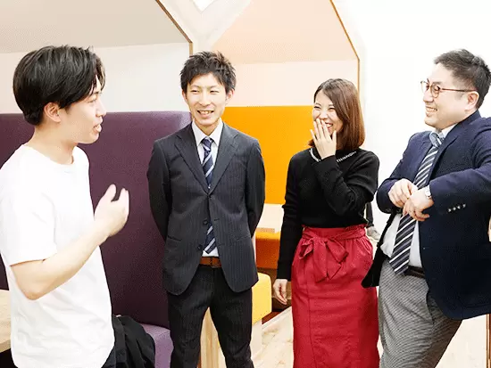 社員同士の仲がいいのも、当社の大きな魅力です。