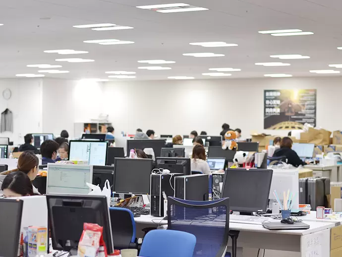 広くてキレイなオフィス♪2018年春に、さらにフロアを拡張する予定です。