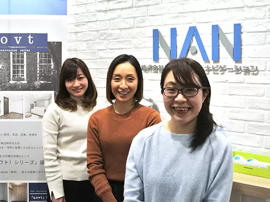 20～30代の女性社員が活躍中♪