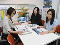 女性社員が多数活躍！和気あいあいとした、仲のいいお仕事環境です。
