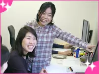 先輩が丁寧にお仕事をレクチャーします！