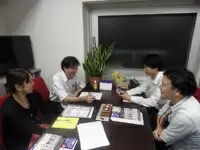 社員間のコミュニケーションもしっかりとれています。仕事中も笑顔が絶えません！