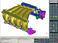CAD/CAMによる試作や解析の効率化で、開発期間短縮を実現。
