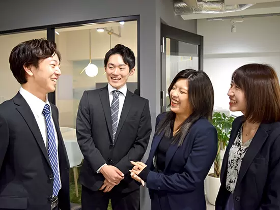優しい先輩がいっぱい♪しっかりとしたフォローがあるから安心！