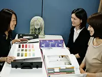 女性中心の職場の雰囲気は和気あいあい♪