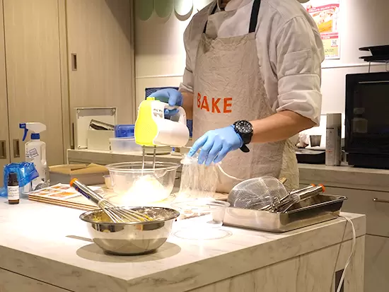 お菓子・パン作りが好きな社員が多いのも当社の魅力。社割で材料も購入できます♪