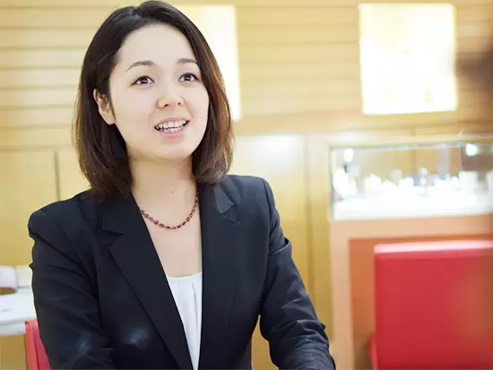 お客様とじっくり向き合って接客し、アフターフォローにも力を注げることがやりがいです。