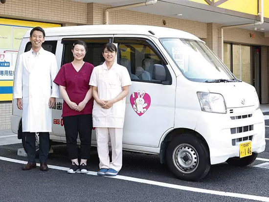 女性にとっても働きやすい環境が整っているため、約60％以上が女性スタッフです。