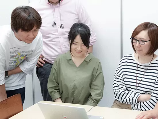 エンジニア・デザイナーと連携しながら仕事を進めていくことも多い環境です◎
