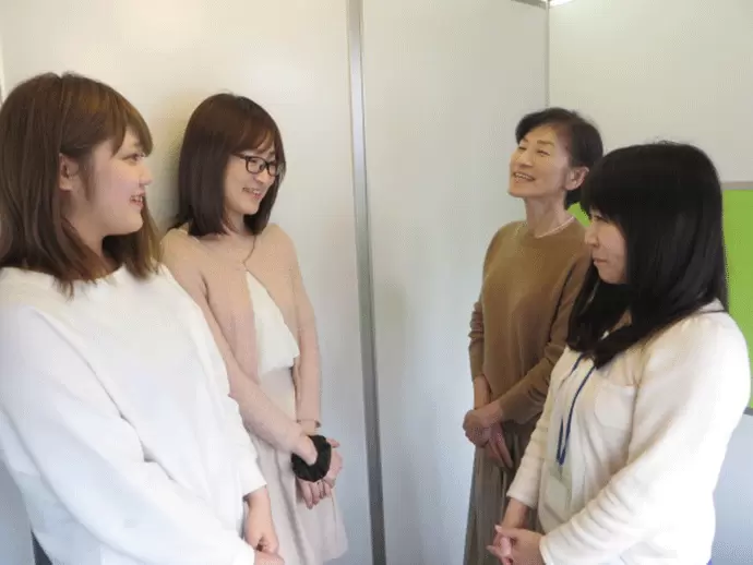 20・30代の女性社員が活躍している当社。上下関係はなく、フランクで仲のいい雰囲気も魅力のひとつです◎