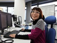 昨年オフィスを移転したばかり。眺めも良く駅からも徒歩3分の好立地