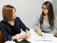 一つの課題に対して皆で共有しながら話し合いも度々★