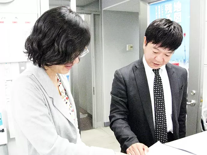 業務は丁寧に、しっかり教えていきます。