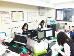 各営業所は基本的に少数精鋭。だからこそのチームワークも魅力です！