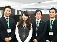社員同士の仲が良いのも魅力の一つ。何でも質問しやすい環境ですので、未経験でも安心です。