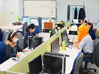 ハロウィンの一コマ★こんなノリも分かりあえる仲の良いスタッフ達ばかりです♪