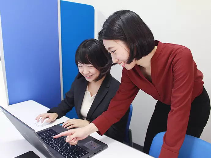 研修を丁寧に行いますので、経験が浅い方でも安心してスタートすることが可能です。