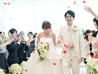 新郎新婦のお2人の最高の一日をバックオフィスから支えていきます。
