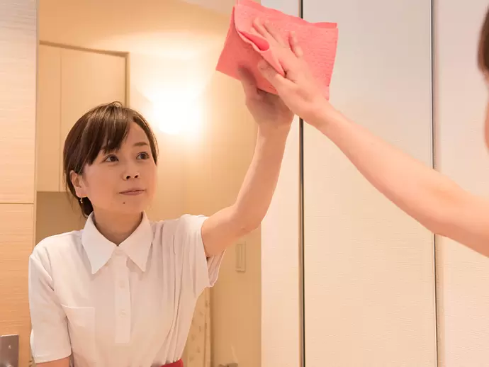 20代〜60代のスタッフがお伺いさせて頂き、お客様のサポートをさせて頂きます。