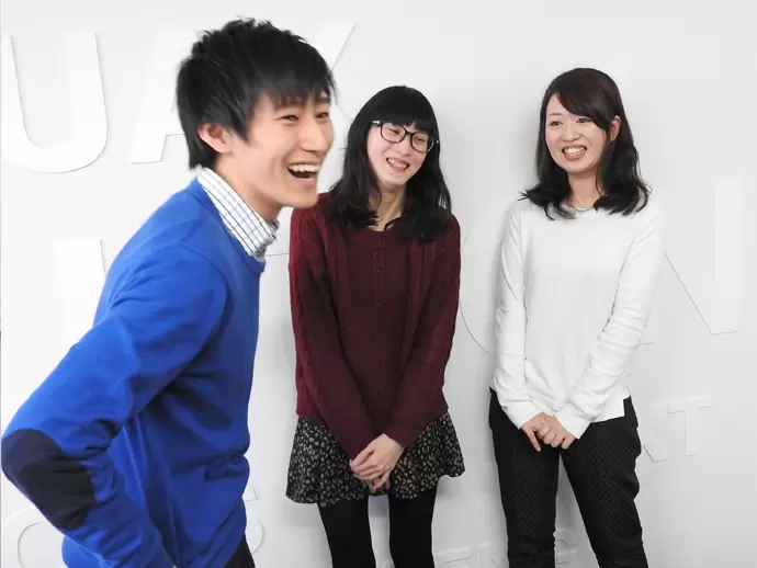 若手が多いサイシード、みんなでワイワイやっています♪