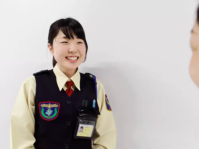 笑顔の絶えないチームワークの良さ！優しい先輩がしっかりフォローします。