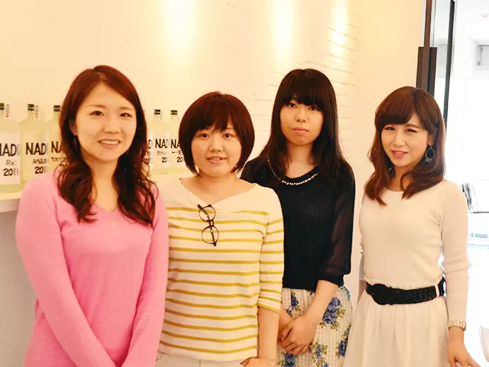 同じフロアにあるグループ会社の女性社員。女性が長く活躍していただけます♪