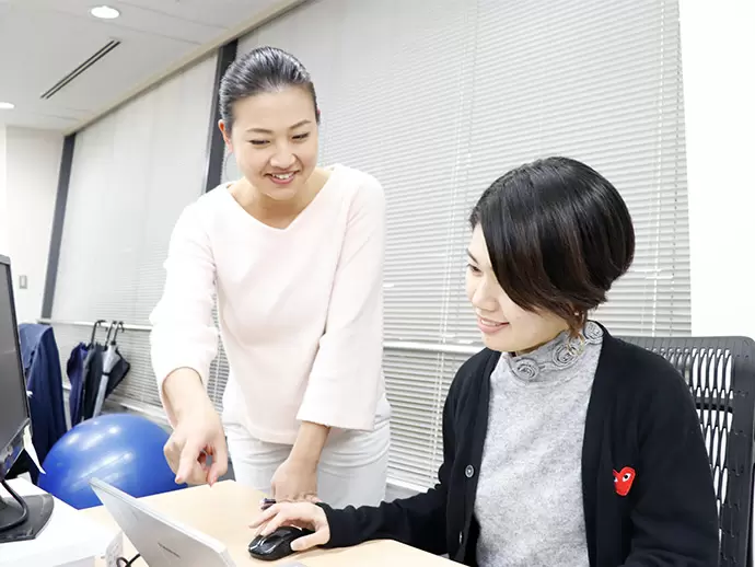 未経験歓迎！わからないことがあれば、すぐに聞いてくださいね。