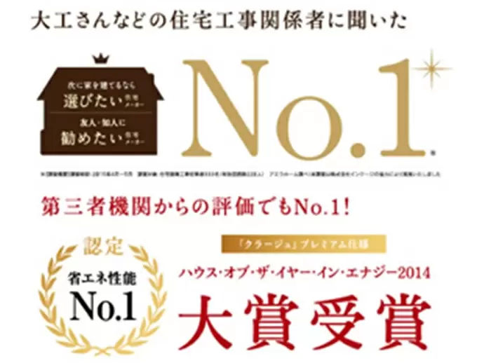 業界で数々の賞を受賞。同業者から高い評価を受けています。
