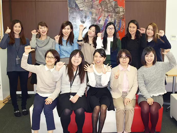 多くの女性社員がプライベートの時間も大切にしながら活躍しています★