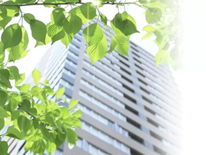当社はマンションの管理事業を通し、人・街・暮らしを元気にします。